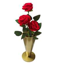 2pcs/Set Black/Bronze Metal Cone Candle Holders, Modern Iron Cone Candle Holders, Suitable For Home Decor, Dining Table Decor, Wedding Decor (Candles Not Included) - Multicolor - View 13