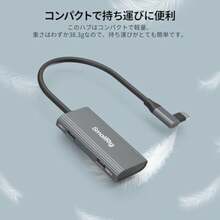 SmallRig USB-Cハブ 4-in-1 スマホ/カメラケージ用コールドシューマウント PD 100W/ USB-C 3.1/ USB-C 2.0 オーディオアダプター x 2付き プロフェッショナルモバイル撮影用 4598 - 写真の通り - チェックする 5