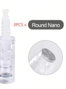 Aiguilles de cartouche de rechange pour le dispositif de beauté électrique Ultima M8 A10 Dermapen (), convenant aux soins de la peau, au minoxidil, au derma-roller, à la thérapie par microneedling, aux produits de beauté et de soins de la peau, aux spas, aux soins personnels, aux outils de soins de la peau, aux soins du visage, aux fournitures pour thérapeutes de beauté, aux massages, aux outils de massage du visage, aux rouleaux faciaux, etc. - Transparent - Voir 21