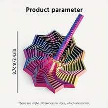 Mở rộng giác quan và giảm căng thẳng với chiếc con quay hình ngôi sao in 3D độc đáo này. Một món đồ chơi ghép hình ngón tay, vật trang trí bàn làm việc, hình bát giác có tay cầm, một món quà năm mới độc đáo và thú vị dành cho người lớn. Thiết kế thú vị, hình bát giác, gia công chính xác, in ấn chất lượng cao, một vật trang trí giải trí và thư giãn cho ngón tay. - Nhiều màu - Xem 12