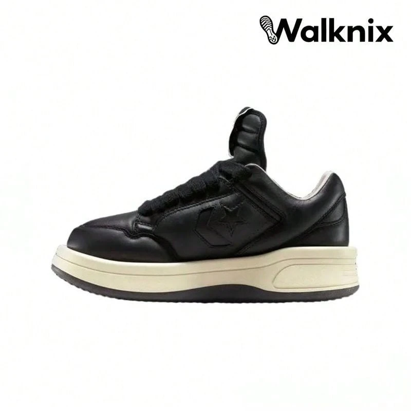 Rick Owens X Converse DRKSHDW TURBOWPN Low 'Black Cloud Cream' Sneakers Men A12063C - 彩色 - 查看 1