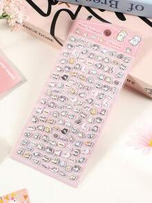 DIY Creative Decorative Children's Reward Stickers, Bear Sweet And Cute Foam Stickers, Animal Diary Hand-Held Book Decorative Stickers - Multicolor - View 11