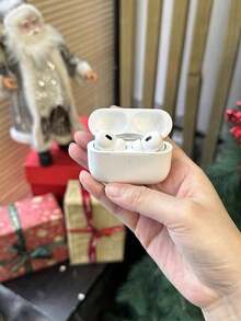 New Air4 Wireless In - Ear Earbuds With Ultra - Long Battery Life & High - Fidelity Sound 8 In 1 Wireless Earbuds ANC Active Noise Cancelling(-36db)In-Ear Earphones With Charging 33H Playtime 360 Hi-Fi Stereo Waterproof Headphones Android Phone/ AlRP0DS Pro IOS Laptops 1:1 Clone - 白色 - 查看 6