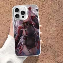 Funda trasera mate a prueba de golpes para 17 16 15 14 13 12 11 Pro Max Plus de Anime Azur Lane, compatible con Galaxy S22 S23 S24 S25 Plus Ultra - Z2 - Ver 5