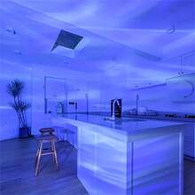 Đèn chiếu sóng, đèn ngủ trang trí nhà cửa, hiệu ứng ánh sáng RGB, thích hợp cho phòng ngủ, tiệc tùng, phòng chơi game, phòng khách, trang trí quán bar, cấp nguồn qua USB - ánh sáng đa sắc - Xem 6