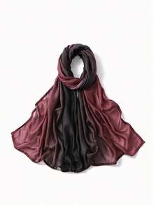 1条高品质女士纯色莫代尔头巾,优质宽边双缝包边,轻盈透气舒适面料,适合日常佩戴,也可搭配长袍穿着。 - 彩色 - 查看 46