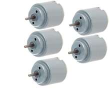3-6 V 5000 RPM DC Micro motor 140 Mini motor eléctrico eje redondo para RC barco avión juguetes modelo DIY Hobby - (5 piezas) - Motor de 140 cc - Ver 7