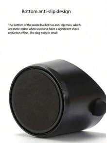 1 Stück Mini Kaffee Pulver Restebehälter, Verdickter Kunststoff Runder Kaffee Abklopfbehälter, Haushalts Kaffee Werkzeug - Verschiedenfarbig - Übersicht 4