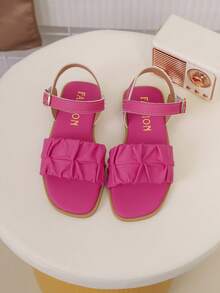 Children's Fashion Sandals. Summer New Style, Fashionable And Multi-Purpose Beach Sandals. Stylish And Versatile. - Hot Pink - View 3