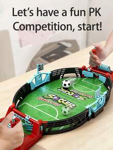 Children's Board Game Toy Football Popular Football Game Family Game Two-Player Competitive Game Educational Interactive Battle Launch Game - Multicolor - View 5