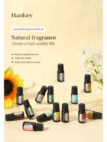 10ml/0.33fl.Oz Water-Soluble Perfume Oil Aromatherapy Essential Oil, Suitable For Diffuser, Humidifier, Perfect For Bedroom, Study, Office, Indoor Gifts Birthday Graduation, For DIY Aromath Plaster Ornament Scented Candle Soap - Multicolor - View 2