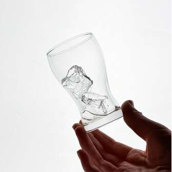 125ml Crystal Glass Coffee Cups - Lead-Free Tempered Glass, Durable & Shatter-Resistant, Heat & Cold Resistant | Perfect For Espresso, Coffee, Tea, Juice, Specialty Drinks | Ideal For Restaurants, Cafes, Home Daily Use, Parties, Weddings