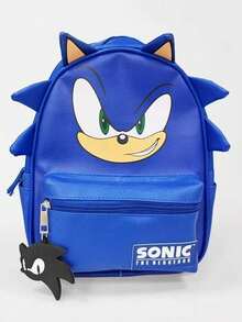 Backpack Cartoon Children's Schoolbag, Large Capacity, Adjustable Shoulder Straps, Student Casual Leather Bag - Multicolor - View 1