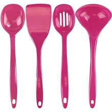 Calypso Basics por Reston Lloyd Juego de utensilios de melamina, , 1(Magenta) - Multicolor - Ver 1