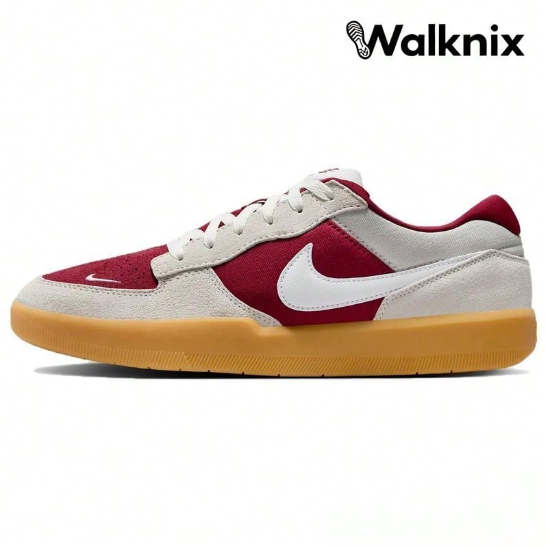 Nike Force 58 SB 'Team Red Gum Light Brown' Summit-White White Sneakers Men DV5477-601 - 彩色 - 查看 1