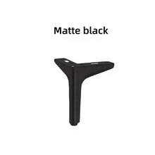 4pcs Modern Style Furniture Legs, 12cm/4.72in Height, Suitable For DIY Assembly Or Replacement Of Nightstands And Other Furniture - Metal Material