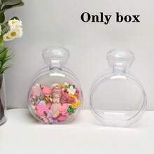 1/3pcs Transparent Decorative Bottles, Suitable For Preserved Flowers, DIY Materials, Gift Packaging Boxes, Valentine's Day Gifts - Multicolor - View 7
