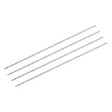 uxcell Barrenas de Taladro de 1 mm, Acero de Alta Velocidad, Barrena Recta Extra Larga de 160 mm de Longitud para Madera, Plástico, Aluminio, 4 Piezas - 2 mm x 250 mm - Ver 18