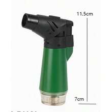 1 encendedor tipo soplete rellenable, compacto y practico para cocina, barbacoas y camping - Multicolor - Ver 5