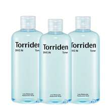 Torriden 【メガ割限定GIFT】【ファヘ2年連続1位】ダイブイン トナー 300ml　化粧水  敏感肌 化粧水 さっぱり ヒアルロン酸 保湿 うるおい - 300ml*3 - チェックする 2