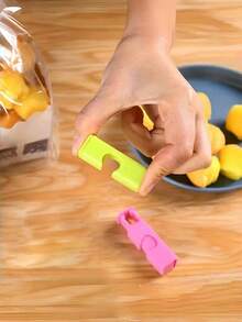 10pcs Reusable Sealing Clips [High-Quality + Multipurpose] Strong Airtight Seal, Reusable, Fits Bread/Snack/Dry Goods Bags, Multi-Color Clips For Food Separation, Kitchen Organization, Great Christmas Stocking Stuffer - Multicolor - View 6