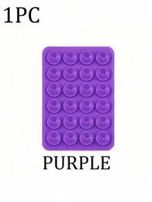 Double-Sided Silicone Phone Grip Handle, Suction Cup Phone Case Stand, Hands-Free Sticky Phone Holder, Suitable For Selfie And Video, Phone Finger Grip Stand, Wall Mounted, Car Mount, Applicable For Home, Office, Bathroom, Kitchen, Easy To Clean, No Trace, Soft Touch, Reusable Phone Accessory