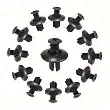 50/100pcs Car Fastener Clip Set, Rivet Clips, Bumper Edge Trim Clips, Auto Parts