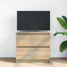 Mobile porta TV vidaXL in rovere Sonoma, 60x35x54 cm, legno composito - Cammello - Visualizzare 3