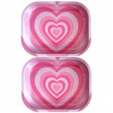 2Pcs Thicken Metal Rolling Tray For Festival, 7.1x5.5inches Metal Tray For Rolling, Durable And Portable Gift For Friends And Family - Nhiều màu - Xem 12