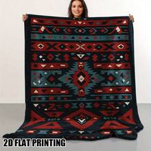 Oversized Western Blanket Heavy-Duty Weighted Throw With Southwestern  Geometric Pattern In Earth Tones Black/Teal/Orange/Beige/Brown/Gray/ All-Season Sofa Bed Cover, Soft Flannel-Like Texture Machine Washable For Living Room, Bedroom, Dorm Decor Southwestern Home Décor Accent Four Seasons Universal Multifunctional Blanket/Perfect Gift,  Modern Aesthetic Design  Is An Ideal Companion For Sofa Napping, Traveling Camping, Home Decoration And Office Embellishment. A Thoughtful Gift For Thanksgiving, Christmas, Valentine's Day, Father's Day, Mother's Day And Other Festivals Special Moments Such As Birthdays, Weddings, Anniversaries And More. Exclusive Gifts For Family Members, Partners, Parents,   Grandparents Or Dear Friends. They Are Perfect For Beds,  , Living Rooms, Offices, Beaches,Newly Expanded Themed Collections To Meet A Variety Of Styles And Scenar. - 多色32 - 查看 1