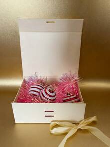 1pc Yellow Foldable Gift Box, Gift Packaging Box, Universal Gift Box For Family And Friends, Holiday Gifts - Yellow - View 4
