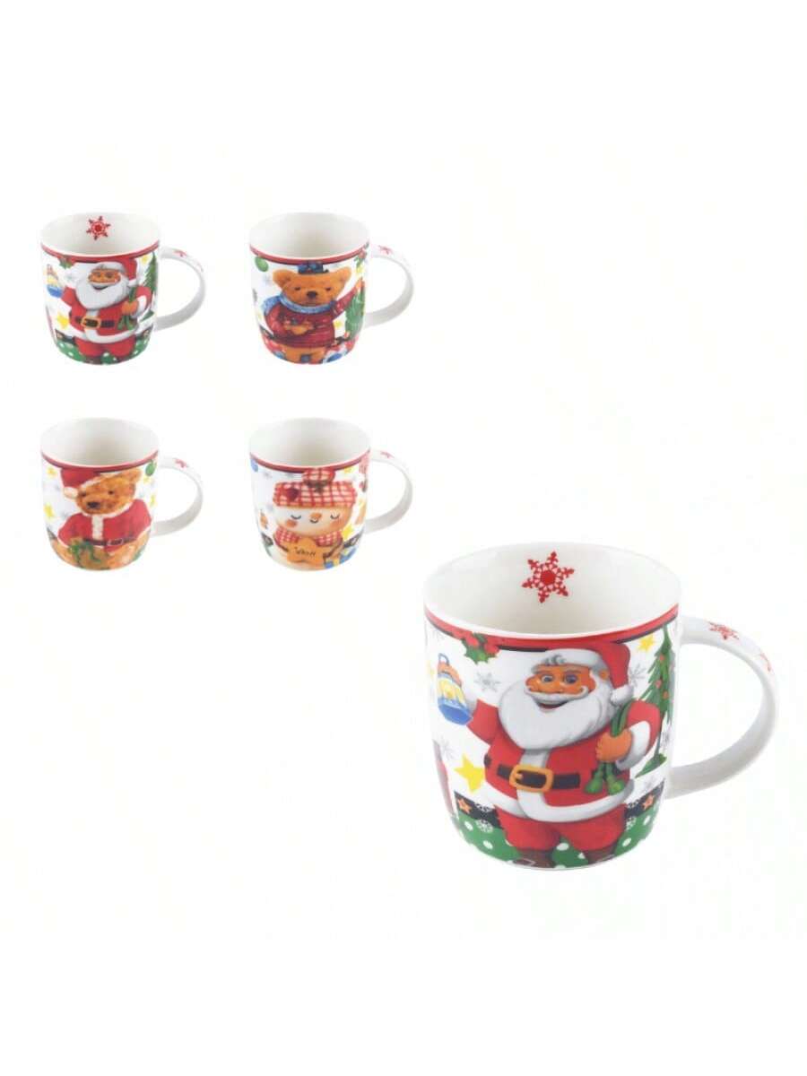 Taza de cerámica de 340 ml - Temática navideña