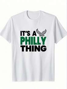 100 Percent Cotton It's A Philly Thing Philadelphia Football Sports Eagles Men T-Shirt Vintage Black Unisex T Shirt - Casual Shirt, Unisex Shirt, Soft Fabric, Breathable, Comfortable, Short-Sleeved Retro,Loose-Fit Unisex Style T-Shirts,High Cost Performance,Popular Unisex T-Shirts Dress Shirt - White - View 9