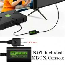 Plug-And-Play Retro Gaming Adapter – Component To Digital Signal Converter, No External Power, Seamlessly Works With Modern HDTVs/Monitors, Black - Black - View 11