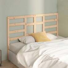 Cabecero vidaXL de 126x4x104 cm, madera maciza de pino. - Multicolor - Ver 1