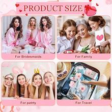 50个心形珠宝礼品袋，自封心形袋，可重复使用的拉链袋，适用于珠宝、礼品包装、节日礼品 - 粉色 - 查看 7