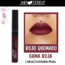 MIA TERRA COSMETICS PAQUETE LABIALES INDELEBLES LIQUIDOS GAMA COMPLETA - GAMA ROJA - Ver 5