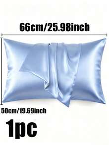 1/2 件装奢华丝滑柔软枕套 - 透气亲肤，触感凉爽，纯色信封式开口 - 可机洗，水洗丝绸枕套，单人冰丝缎面丝绸仿丝绸枕套，圣诞礼物，秘密圣诞老人礼物（女士），情人节礼物，圣诞袜填充物，个性化礼物，圣诞礼物 - 彩色 - 查看 59