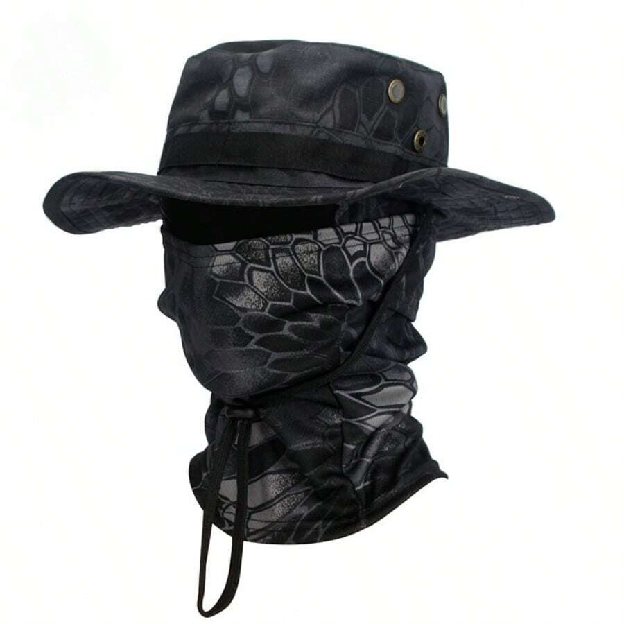 Soft Foldable Balaclava Hat With Sun Protection, Breathable Fishing Cap For Outdoor Fishing - Python Do đó - Xem 1