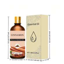 100ml/30ml/10ml Cinnamon Essential Oil, Aromatherapy Oil, Suitable For Diffuser, Humidifier, Soap/Candle Making, Unisex, Ideal Gift - Cinnamon Essential Oil - View 9