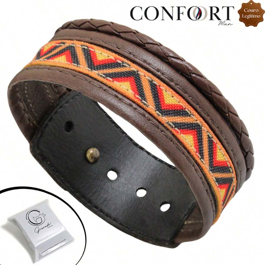 Men's String Bracelets - 咖啡棕 - 查看 1