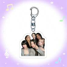 KATSEYE Keychain, Kpop Fans Merch Goods, 2D Acrylic Keychain, Concert Fangoods, Halloween & Christmas Gifts, Small Gifts, Collectibles - Multicolor - View 8