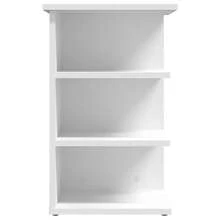 Credenza vidaXL bianca 35x35x55 cm in truciolato - Multicolore - Visualizzare 6