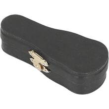 Miniatura de Guitarra Decorativa Blanca con Soporte y Estuche, Réplica Musical para Casa de Muñecas, Adorno para el Hogar - 1 - Ver 9