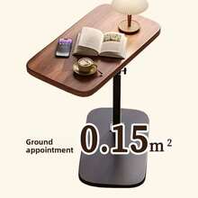 可调节边桌，可移动咖啡桌，适用于客厅沙发，简约床头柜，适用于卧室，简约家居用途 - 彩色 - 查看 3