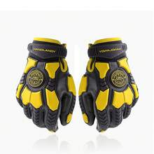 High-Performance Heavy-Duty Work Gloves - TPR Impact Protection With Cut And Abrasion Resistance, Touchscreen Compatibility, Flexible And Breathable. Ideal For Technicians, Equipment Maintenance, Horticultural Tasks, Industrial Machinery Repairs, Gardening And Outdoor Pursuits, Winter Self-Defence Protection. A Practical And Thoughtful Gift Recommendation For Gentlemen! - Multicolor - View 11