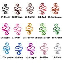 10PCS Handcrafted Adjustable Crochet Loop Rings For Knitting & Crocheting: Comfort Fit Tension Ring, Gift For Crafting Enthusiasts - Multicolor - View 2