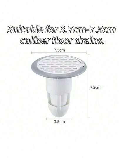 1pc Drain Deodorizer, Sewer Odor Eliminator, Kitchen Cockroach Blocker, Toilet Bathroom Odor Remover, Adjustable Size Drain Stopper