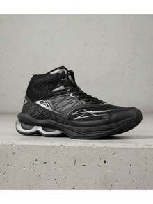Men's Weightlifting Boot With Shock Absorber, Special Sizes 44, 45, 46, 47, 48 - Premium - 黑色 - 查看 3