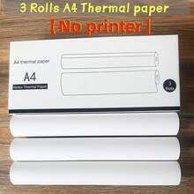 Portable Printers Wireless For Travel, Support 8.8" X 33" US Letter, Bluetooth Thermal Printer Compatible With IOS, Android & Laptop, Inkless Mobile Printer For Office, Home, School - 白色 - 查看 13